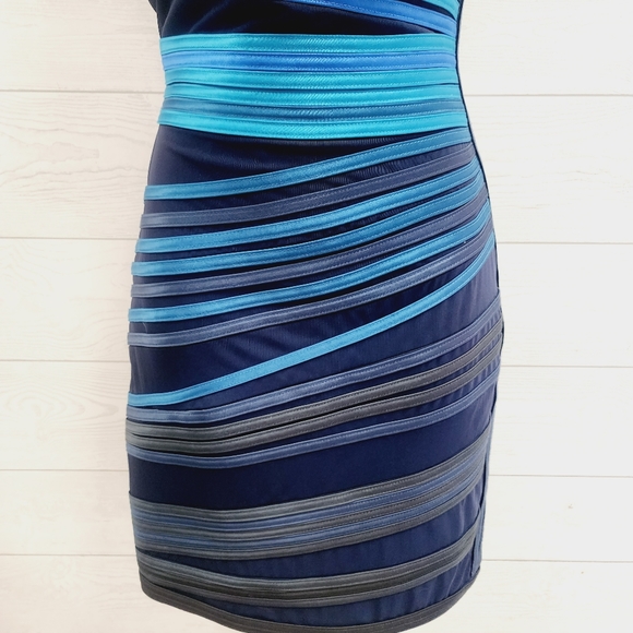 Halston Heritage Bodycon Cocktail Dress - Picture 4 of 8